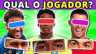  ADIVINHE O JOGADOR DE FUTEBOL PELOS OLHOS | QUIZ FUTEBOL | #buuquiz