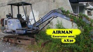 Abandoned AIRMAN AX30 Mini Excavator