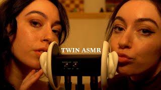 ASMR | Twins Inaudibly Whispering in Your Ears