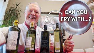 Can you fry with olive oil? Which oils are the good ones to cook with?
