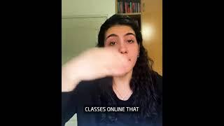 Top tips for online learning: Milena