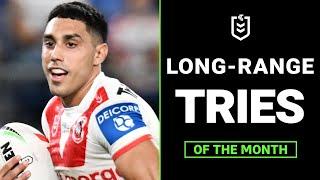 The best long-range tries from March | NRL 2024