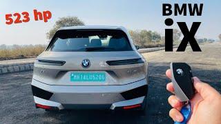 2025 BMW iX xDrive 50 Detailed Drive Review | Best EV under 1.5 Cr?