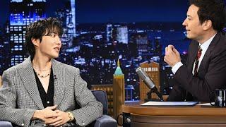 BTS J-HOPE on The Tonight Show Starring Jimmy Fallon Interview & Sweet dreams Performance 2025