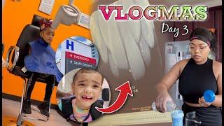 VLOGMAS EP 1  Emergency Appointment For My 6 yr Old • We Show Up For Ours + MORE |