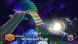 Wii Rainbow Road in Mario Kart 8 Deluxe