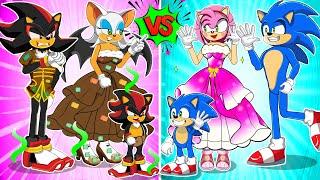 Sonic The Hedgehog 3 Animation //RICH SHADOW vs POOR SONIC FAMILY | KoKo Channel