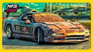 [2024] NEED FOR SPEED HEAT - RESTAURANDO O MEU CARRO DO AYRTON SENNA, HONDA NSX