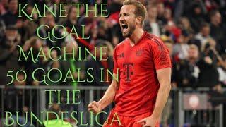 Harry Kane Hattrick bayern  & Reaches 50 Bundesliga Goals  in Bayern's 3-0 Win vs Augsburg