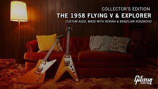 The Gibson 1958 Flying V and Explorer