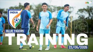 Indian Football Team Training In Kolkata Day 4 | Asian Cup Qualifiers ft. Sunil Chhetri, Jhingan