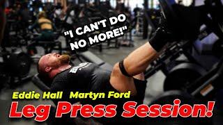 Martyn Ford About Ruins Eddie Hall On Leg Press Machine!