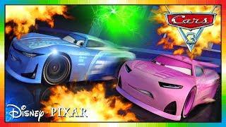 Cars 3 Driven to Win - gameplay - Cam Spinner Vs Rich Mixon