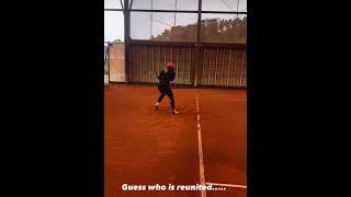 JUST IN!! Serena Williams in Paris training at Mouratoglou tennis academy ahead of Italian open
