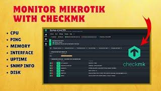 Monitoring Mikrotik Routerboard Using Checkmk - network monitoring tools