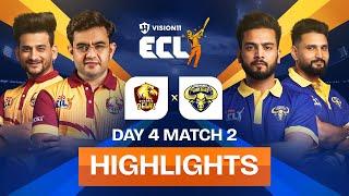 Elvish Yadav ke hunters ne kiya Delhi ka Systum HANG ️ | ECLT10 Match 9 - Highlights