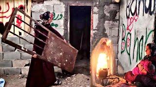 Nomadic Strength Unleashed: Sister and Brother Secure the Sheep Room with a Powerful Door 