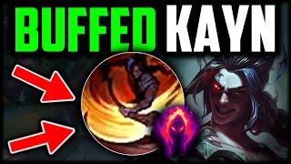 RIOT BUFFED KAYN TO THE TOP - How to Play Kayn & Carry Low Elo Season 15