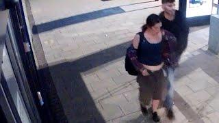 CCTV shows Lorraine Cox being followed by her killer