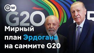 Мирный план по Украине от Эрдогана на G20: почему его раскритиковали в Кремле