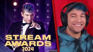 Alle Highlights der Streamawards 2024 (ich habe moderiert lol) | Rezo reagiert