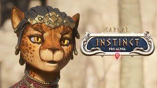 Carnal Instinct Gameplay - Cheetah girl & Crocodile girl send me towards Milk and Honey