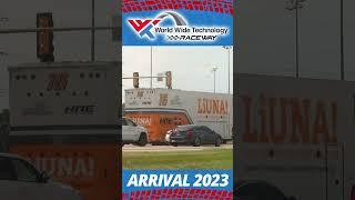 NASCAR's 2023 Arrival at World Wide Technology Raceway: NRF Shorts