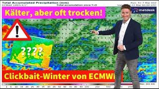 ACHTUNG: Lustiges Schneedrama bei ECMWF - kurz danach wieder Frühling! Wetterchaos nächste Woche?!