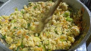 Jaffna Style Upma - Upma Recipe