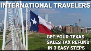 International Travelers can shop tax free in Texas with TaxFree Shopping!