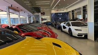 THE EXOTIC CAR SHOWROOMS OF DUBAI | F1RST MOTORS | VIP MOTORS