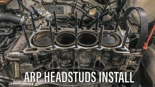 ARP HEAD STUDS INSTALL D16Y8 | CIVIC EG