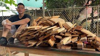 Great Idea With Scrap Wood. Building Fantastic Furniture From Scrap Wood