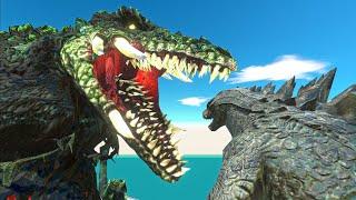 Godzilla vs EVERY GIANT UNITS - Animal Revolt Battle Simulator