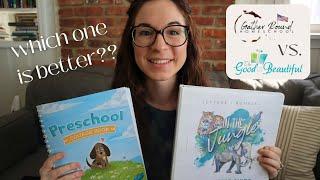 The Good and the Beautiful vs. Gather Round Preschool (Letters and Numbers) | Preschool Curriculum