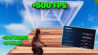 How To Boost FPS & Reduce Input Delay in Fortnite Chapter 6 Season 2!