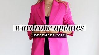 Wardrobe Updates: New Blazer, Puffer Coat, Skirt etc