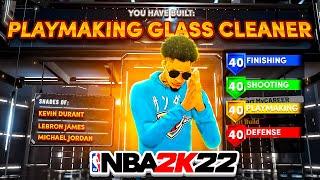 BEST PLAYMAKING GLASS CLEANER BUILD NBA 2K22! NEW SPEEDBOOSTING CENTER BUILD NBA2K22! BEST ISO BUILD