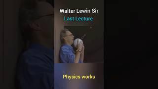 Simple Pendulum Experiment Walter Lewin Lecture #shorts