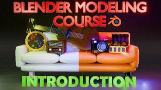 Master 3D Modeling in Blender: Complete Beginner to Pro Course INTRODUCTION (Free on YouTube)