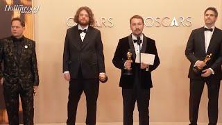 Watch 'Flow' Director Gints Zilbalodis React to Winning Latvia's First Oscar | Oscars 2025