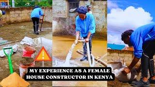 I Took the Risk & Spent a Day as a Female House Constructor in Kenya You Won't Believe What Happened