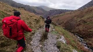 Hiking Y Garn and Elidir Fawr