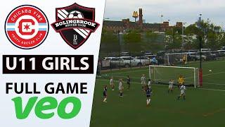 Chicago Fire vs. BSC Raiders  - U11 2013  Girls Soccer Full Game in VEO [June 8 2024]