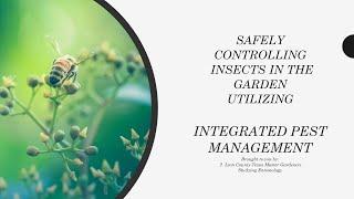 Integrated Pest Management