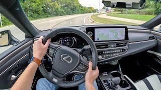 2023 Lexus ES 300h F Sport Handling - POV Test Drive (Binaural Audio)