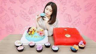 E38 How to make fondant cakes at office？| Ms Yeah