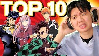 Musician Ranks His Top 10 Anime Openings of ALL TIME