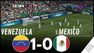  Venezuela 1-0 Mexico COPA AMERICA 2024 | Highligths | Simulación y recreación de videojuego