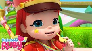 Rainbow Ruby - Wakey Wakey // Rules of the Road - Compilations  Videos for Kids 